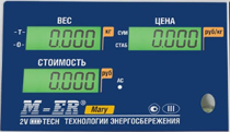 Пленочная панель передняя 223 АС LCD во Владимире