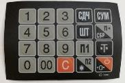 MER327L015 Пленка клавиатуры (327 LED/LCD) во Владимире