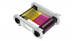 Полноцветная лента (YMCKO) на 500 оттисков с чистящим роликом; для принтера Advent SOLID 700 во Владимире